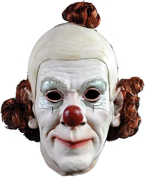 Trick Or Treat Studios Men's Circus Clown Mask Multi Clothing