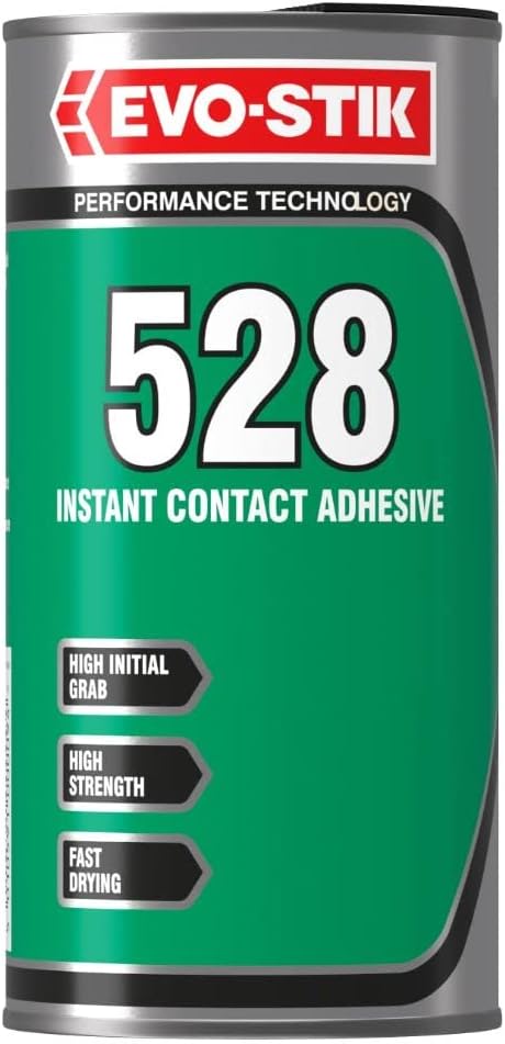 Evo-Stik 528 Instant Contact Adhesive 500ml Multi-Purpose High Bond