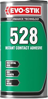 Evo-Stik 528 Instant Contact Adhesive 500ml Multi-Purpose High Bond