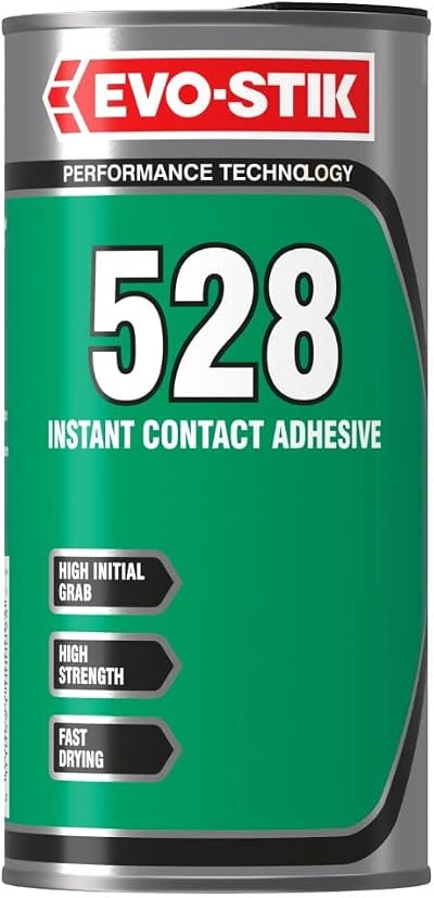 Evo-Stik 528 Instant Contact Adhesive 500ml Multi-Purpose High Bond