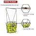 Gamma Sports Tennis Ballhoppers - Durable, Convenient, Heavy Duty Construction, for Tennis Ball Pickup, Carrying and Storage, (Various Designs/Capacities to Hold 50, 55, 75, 80, 90, 110, 140 Balls)