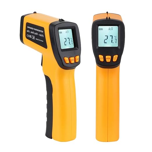 Digital Laser Infrarot Thermometer,Berührungslos Temperaturmessgerät