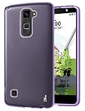 LG Stylo 2 Plus Case, DGtle Anti-Scratches TPU Gel Premium Slim Flexible Soft Bumper Rubber Protective Case Cover for LG Stylo 2 Plus (Purple)