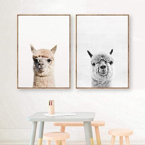 alpaca nursery decor