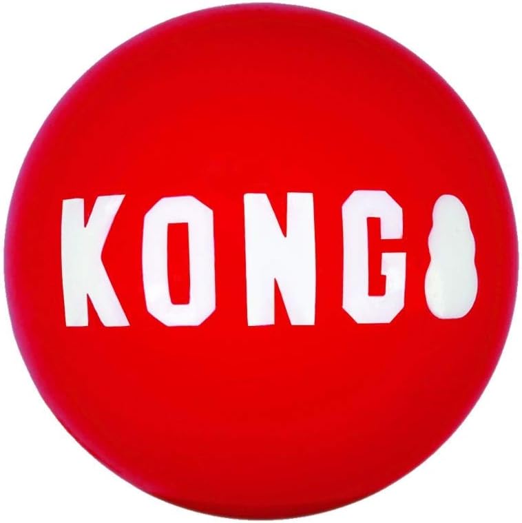 KONG Signature Balls 2-pk Sm, S, Red
