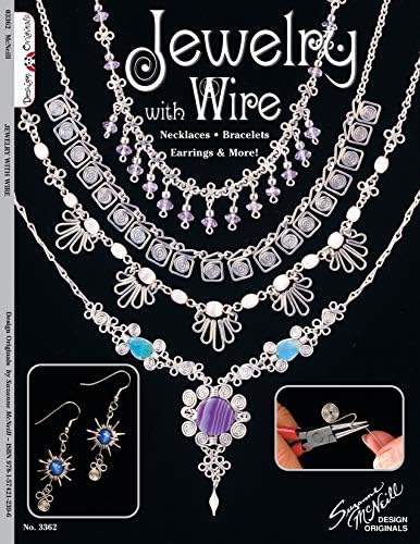 Jewelry with Wire: Necklaces, Bracelets, Earrings & More! (Design Originals) 54 Beautiful Projects Using Easy-to-Find 20-Gauge Silver Wire, Beads, and ... Bracelets, Earrings, and More!: 3362