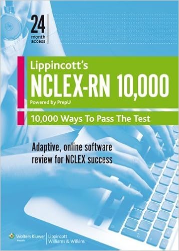 Nclex Rn 10 000 Powered By Prepu Stand Alone Sales 2 Edition By Lippincott Williams Wilkins Published By Lippincott Williams Wilkins 2011 Amazon Com Books
