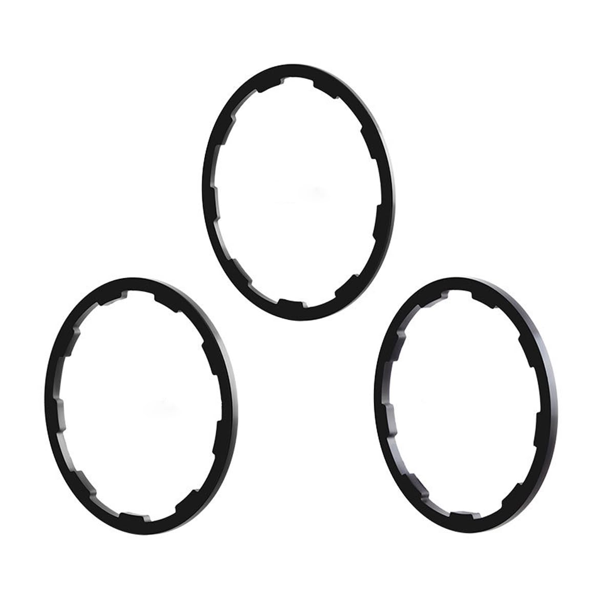 HOUSON Bicycle Hub Spacer Bottom Bracket Spacer Cassette - Fork Spacing Adjusters for Mountain Bike (1mm/1.5mm/1.85mm)