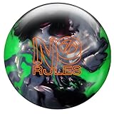 Roto Grip No Rules Pearl Bowling Ball- Onyx/Neon Green/Silver