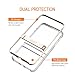 LABC, iPhone 8 Plus/iPhone 7 Plus Case, Kickstand Clear Case, Easy Grip/High Durability/Anti Slip/Protection -Black (LABC-127-CBK)