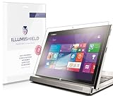 iLLumiShield - Lenovo Miix2 11.6 Screen Protector Japanese Ultra Clear HD Film with Anti-Bubble and Anti-Fingerprint - High Quality (Invisible) LCD Shield - Lifetime Replacement Warranty - [2-Pack]