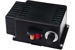 Woodworking Lathe Speed Control Switch Box for 550W and 750W with Stepless Regulation Circuit Board Compatible with 110V 220/