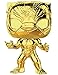 Marvel Studios 10th Anniversary - Black Panther (Gold Chrome) Funko Pop! Vinyl Figure (Includes Compatible Pop Box Protector Case)