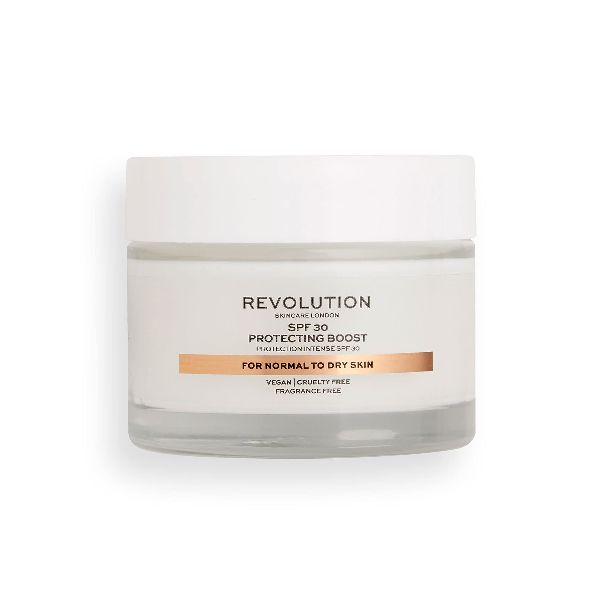 Revolution Skincare London, SPF30 Normal to Dry Skin, Moisture Cream, 50ml