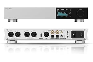 Topping D900 Ultra Flagship DAC, USB-C/USB-B/2x Coaxial/2x Optic/AES/IIS Input, XLR/XLR PRE Digital-Analog Audio Converter, 1