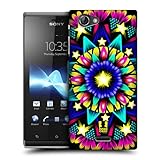 Head Case Designs Star Mandala Lanterns Protective Snap-on Hard Back Case Cover for Sony Xperia J ST26i
