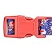 Blueberry Pet Dog Collar Rose Print, Adjustable Medium Dog Collars for Medium Dogs, Large & Small Dogs, Puppy Collar, Pink Dog Collar for Girls, Eco-Friendly, 14.5-20 in Neck