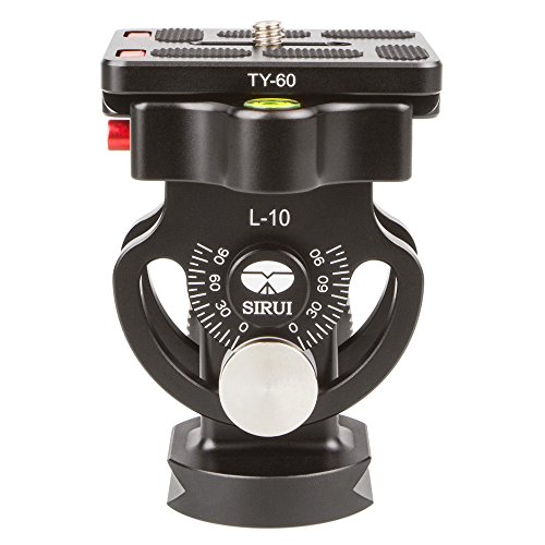 Sirui Aluminium Tilt Head L-10 for Monopods including Quick Release Plate - Thumbnail 2