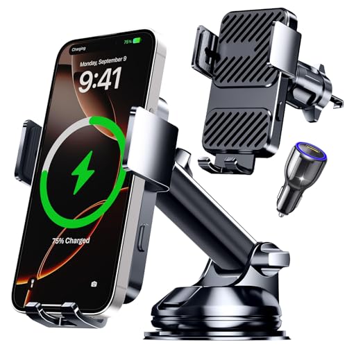Guceful 3-in-1 Wireless Car Charger
