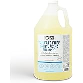 MODA Sulfate-Free Moisturizing Shampoo for All Hair Types - Professional - Deeply Cleanses and Conditions, Strengthens, Restores and Shines Hair - 1 GAL