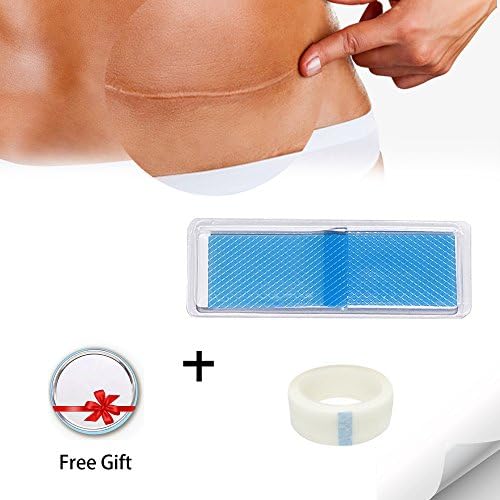 WeStylish Silicone Scar Gel Away Strips Scar Remover Treatment Strips, Reusable Medical-grade Silicone Sheets Help to Remove the Old Scars , Acne scar, Trauma, Burn Scar.Perfect Gifts Christmas