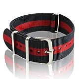 22mm Nylon strap with 2 spring bars included - Barron Watch Company [BWC]