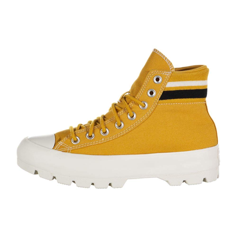 lugged converse yellow
