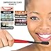 Charcoal Black Toothbrush [Gentle Soft] Slim Teeth Head Whitening Brush for Adults & Children [Family Pack] - Ultra Soft Medium Tip Bristles