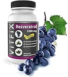 Resveratrol PLUS Acai - Fast Acting Anti-Aging Formula - Over 1000mg - Potent Trans Resveratrol - Aids Circulation and Heart Health - Youth Enhancing Antioxidant with Acai, Pomegranate & Green Tea