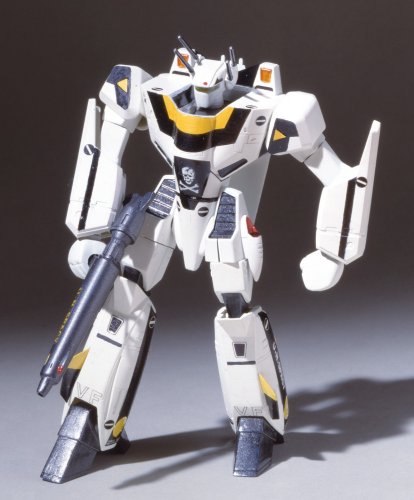 Bandai Macross VF-1J Battroid Valkyrie - 1/72 Scale Poseable Model Kit - Ready To Build & Display - View #3