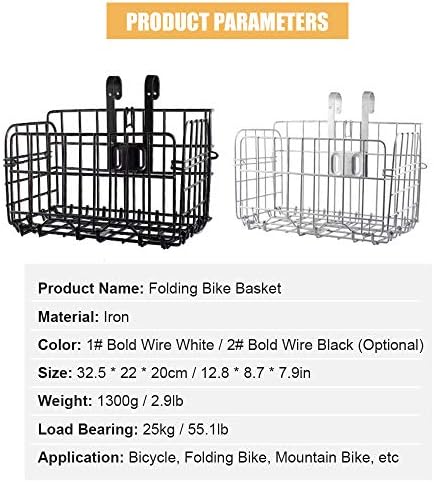 Lixada 自転車用バスケット 防錆自転車かご 脱着式 バスケット 前かご 後ろかご 折りたたみ式 大容量 マウンテンバイク クロスバイク 折り畳み 自転車 通勤車等用 B0r5xwzk 2 800円 激安通販ショッピング 超人気 専門店 人気海外一番 超美品再入荷品質至上 当店
