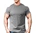 Monsta Clothing Co. Men's Bodybuilding Workout (Monsta-000) Gym T-Shirt (G:GY) Grey