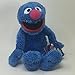 Sesame Street Kohls Cares Grover Plush Toy with Book Bundle - Book A Monster at the End of this Book
