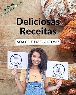 Livro Deliciosas Receitas sem Glúten e Lactose