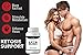 Keto Diet Fat Burner Pills - Perfect Capsules for Ketosis Support, Carb Free Energy Booster - BHB Salts Supplement with Exogenous Ketones - 3g Magnesium, Calcium, and Sodium, Beta Hydroxybutyrate Salt