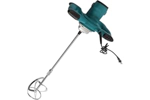 YIYIBYUS Concrete Cement Mixer Drill, 6 Speed 2100W Electric Handheld Paint Mixer Stirrer 800rpm/min Concrete Mixer Tools for Mixing Cement, Concrete, Mortar, Plaster, Putty