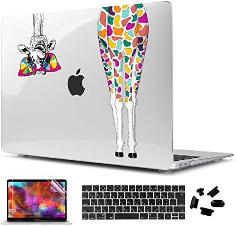Cisoo Macbook Pro 16 インチ ケース キリン 19年 Touch Bar搭載 141対応 おしゃれ ブランド激安セール会場 Jis配列 Macbook 耐衝撃性 画面 軽量 スクリーン 日本語 カバー プロテクター 防塵プラグ付き キーボードカバー フィルム