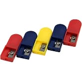 WEKOIL 2.0 Lead Pointer Pencil Sharpener Mini 2mm Leads Sharpener, Portable Handheld Sharpener for 2.0mm Pencil Lead Refills Random Colors Pack of 6