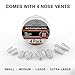 Gideon Instant and Natural Snore Relief Anti-Snoring Nose Vents – (Pack of 4) / Stop Snoring Solution Naturally - Fast and Simple [Upgraded Version]
