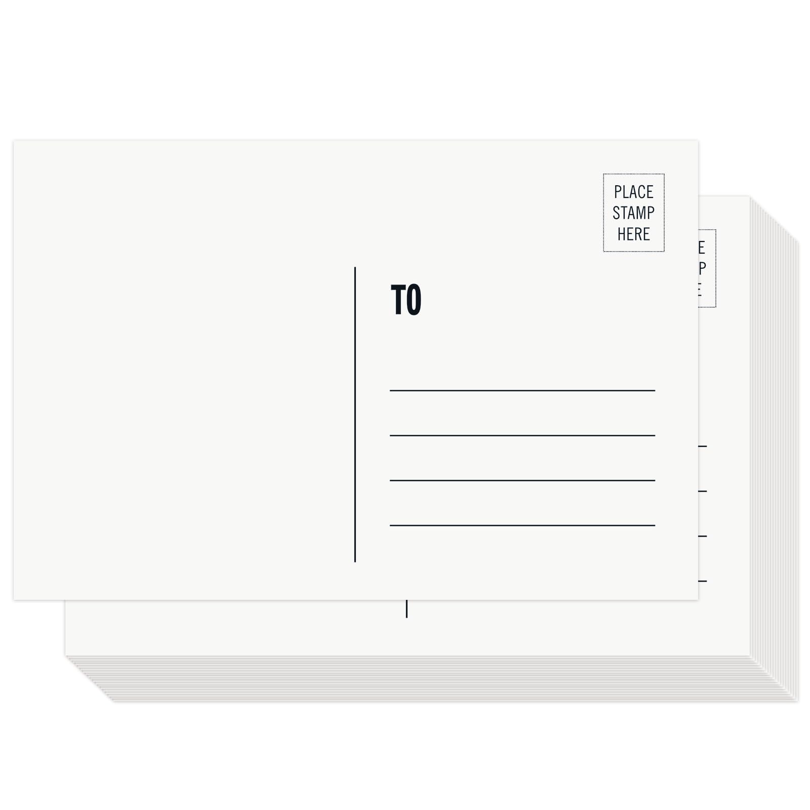 Mua Blank Postcards for Mailing, 100 White 4x6, Mailable Postcards Set Make Your Own Printable