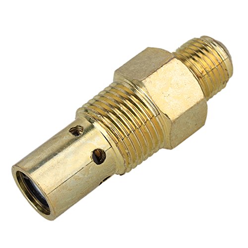 CNBTR Air Compressor Check Valve 1/2PT G3/8 Male NPT Pipe Thread Compression Brass One Way Check Valve