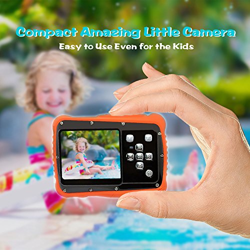 Kids-Camera-12MP-HD-Waterproof-Camcorders-with-2-Inch-LCD-4x-Optical-Zoom-and-Mic-Outdoor-3M-Underwater-for-GirlsBoys-Black
