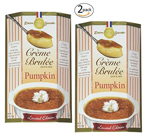 Dean Jacob's Pumpkin Crème Brulée Quick Mix 2 pack