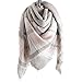 RACHAPE Women Elegant Warm Blanket Scarf Plaid Wrap Shawl Winter