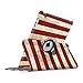 Fintie Rotating Case for iPad 4th Generation (2012 Model), iPad 3rd Gen (2012 Model), iPad 2 (2011 Model) 9.7 inch Tablet - 360 Degree Rotating Smart Stand Cover Auto Wake/Sleep, US Flag