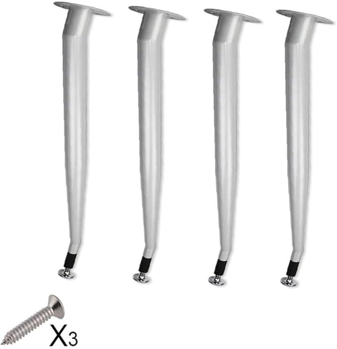 BOC Patas de mesa ajustables, patas de metal Muebles Pie Bar, Piernas