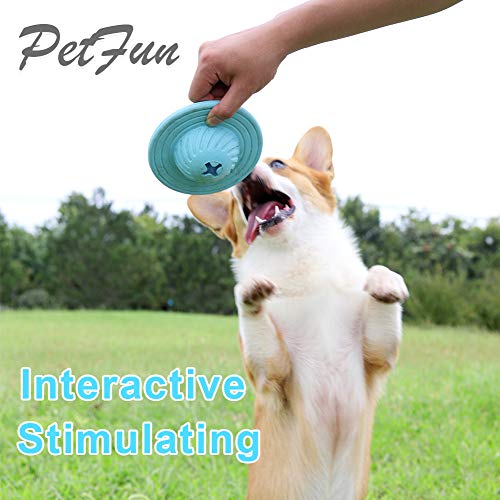 PetFun Dog Puzzle Toys for Large Dogs, Dog Treat Dispenser for Large Medium Small Dogs Entertainment Puzzle Toys Blue