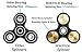 Hand spinner fidget toy, quiet & Fast 3.5-5 Minutes Spin Time,Metal EDC fidget spinner for ADHD
