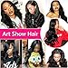 Art Show Brazilian 8A Virgin Human Hair Body Wave 13x4 Lace Frontal 12 inch Natural Color Free Part Ear to Ear Lace Closure with Baby Hair Lace Frontal Closure Human Hair Extensions