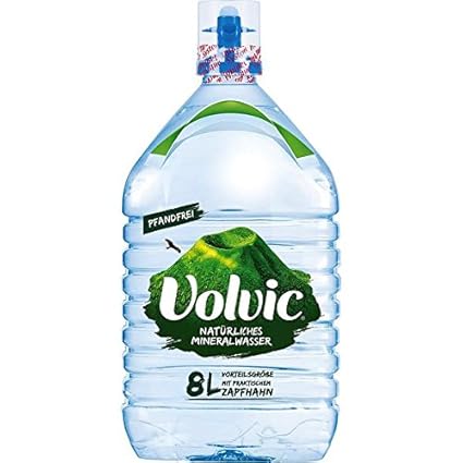 Volvic - Naturelle Mineralwasser - 8,0l
